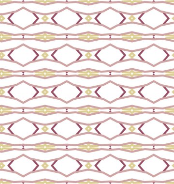 Geometrik süslemeli vektör deseni. Kusursuz tasarım dokusu.