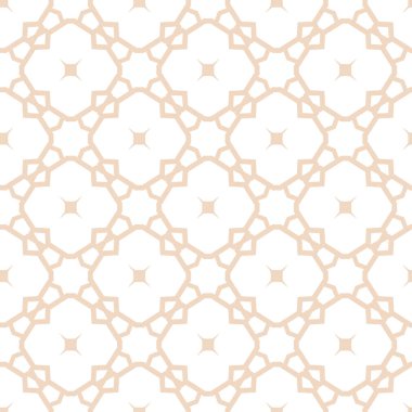 Geometrik süslemeli vektör deseni. Kusursuz tasarım dokusu.