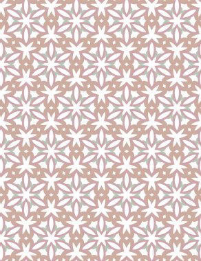 Geometrik süslemeli vektör deseni. Kusursuz tasarım dokusu.