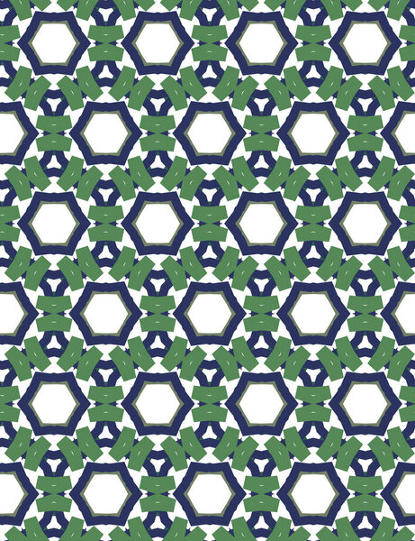 Seamless geometric ornamental vector pattern. Abstract background