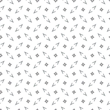 geometrik süsleme biçiminde kusursuz vektör deseni