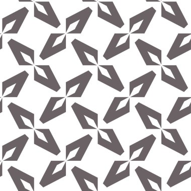 Kusursuz Vektör Deseni. Geometrik Süsleme Biçiminde Arkaplan DokusuName.