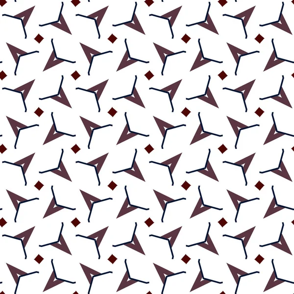 Patrón Vector Ornamental Geométrico Sin Costuras Fondo Abstracto — Archivo Imágenes Vectoriales