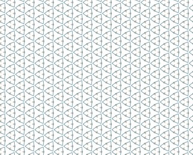 Kusursuz Vektör Deseni. Geometrik Süsleme Biçiminde Arkaplan DokusuName.