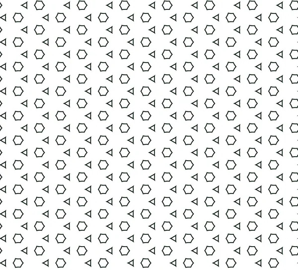 Seamless Geometric Ornamental Vector Pattern Abstract Background — Stock Vector