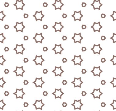 Dikişsiz geometrik süs vektör deseni. Soyut arka plan