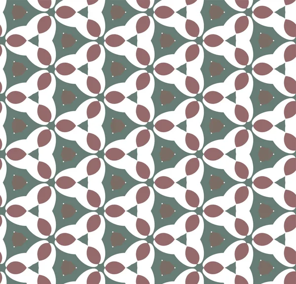 Motif Vectoriel Sans Couture Dans Style Ornemental Géométrique — Image vectorielle