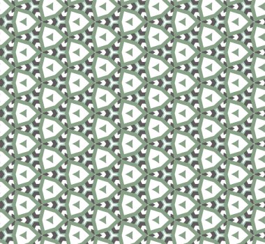 Dikişsiz geometrik süs vektör deseni. Soyut arka plan