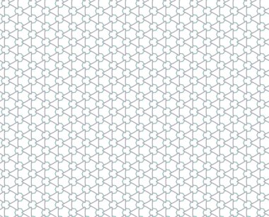 geometrik süsleme biçiminde kusursuz vektör deseni