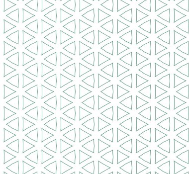 geometrik süsleme biçiminde kusursuz vektör deseni