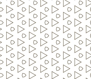 Kusursuz Vektör Deseni. Geometrik Süsleme Biçiminde Arkaplan DokusuName.