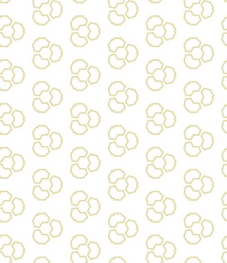 Dikişsiz geometrik süs vektör deseni. Soyut arka plan