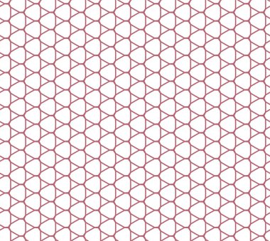 geometrik süsleme biçiminde kusursuz vektör deseni