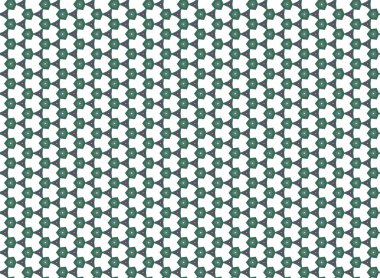 geometrik süsleme biçiminde kusursuz vektör deseni