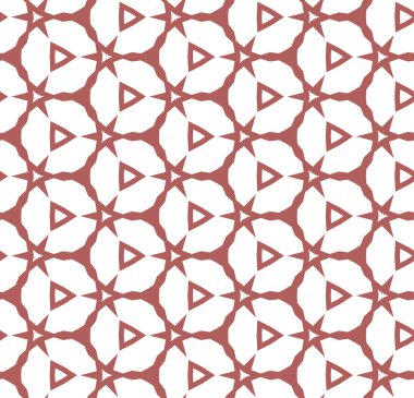 geometrik süsleme biçiminde kusursuz vektör deseni