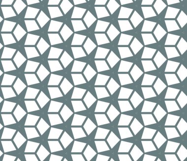 geometrik süsleme biçiminde kusursuz vektör deseni