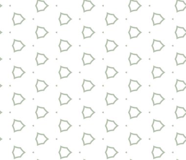 Geometrik süslemeli vektör deseni. Kusursuz tasarım dokusu.