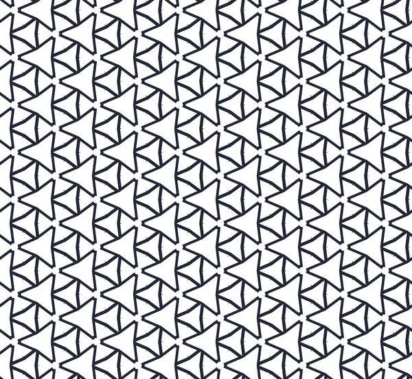 Naadloze Vector Patroon Geometrische Ornamentale Stijl — Stockvector