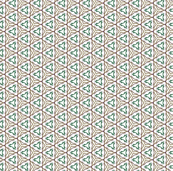 Naadloze Vector Patroon Geometrische Ornamentale Stijl — Stockvector