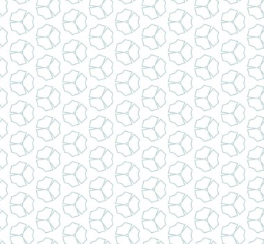 Geometrik süslemeli vektör deseni. Kusursuz tasarım dokusu.