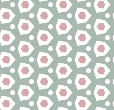 Kusursuz Vektör Deseni. Geometrik Süsleme Biçiminde Arkaplan DokusuName.