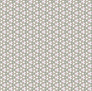 Geometrik süslemeli vektör deseni. Kusursuz tasarım dokusu.