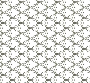 Geometrik süslemeli vektör deseni. Kusursuz tasarım dokusu.