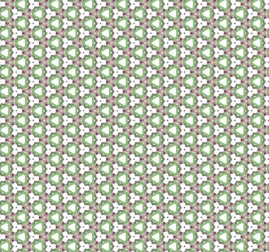 Geometrik süslemeli vektör deseni. Kusursuz tasarım dokusu.