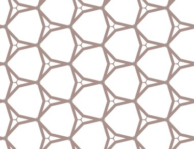 Dikişsiz geometrik süs vektör deseni. Soyut arka plan