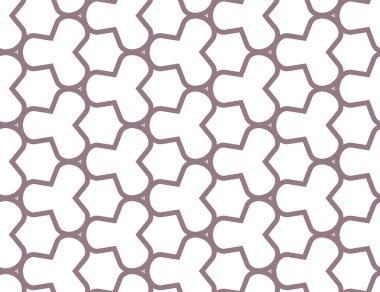 Dikişsiz geometrik süs vektör deseni. Soyut arka plan