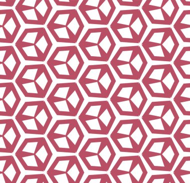Dikişsiz geometrik süs vektör deseni. Soyut arka plan