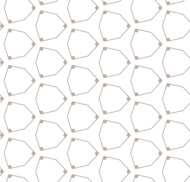 Dikişsiz geometrik süs vektör deseni. Soyut arka plan