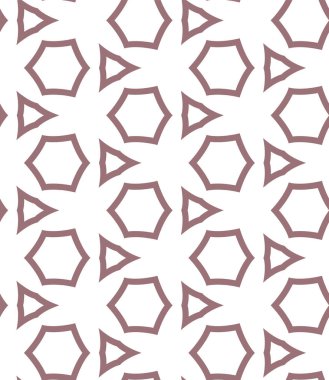 Dikişsiz geometrik süs vektör deseni. Soyut arka plan