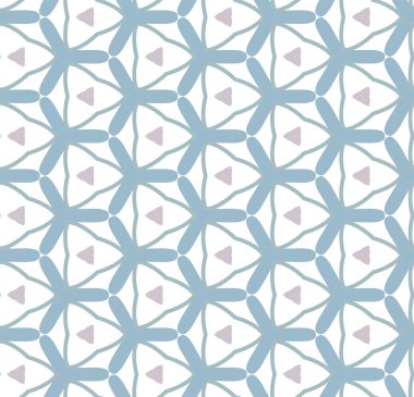 Geometrik süslemeli vektör deseni. Kusursuz tasarım dokusu.