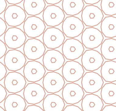 Geometrik süslemeli vektör deseni. Kusursuz tasarım dokusu.