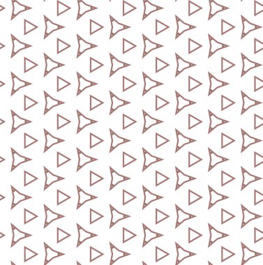 Geometrik süslemeli vektör deseni. Kusursuz tasarım dokusu.