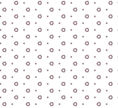 Geometrik süslemeli vektör deseni. Kusursuz tasarım dokusu.