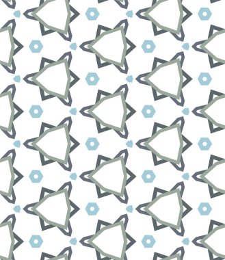 Dikişsiz geometrik süs vektör deseni. Soyut arka plan