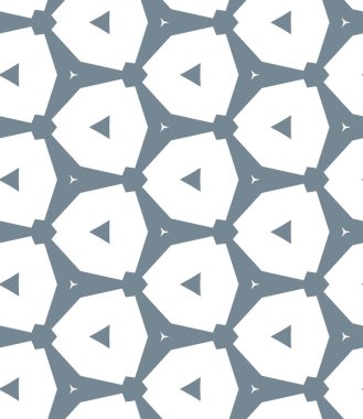 Dikişsiz geometrik süs vektör deseni. Soyut arka plan