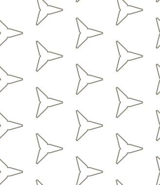 Dikişsiz geometrik süs vektör deseni. Soyut arka plan