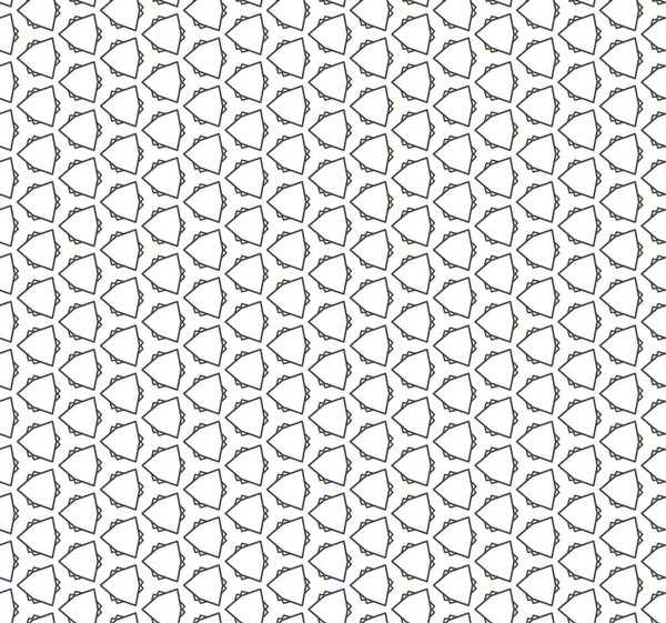 Geometrisches Ornamentales Vektormuster Nahtlose Design Textur — Stockvektor