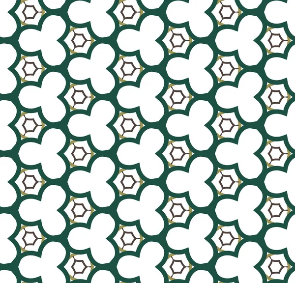 Patrón Vectorial Ornamental Geométrico Textura Diseño Sin Costuras — Vector de stock