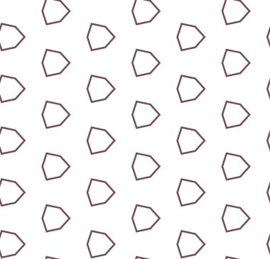 Dikişsiz geometrik süs vektör deseni. Soyut arka plan