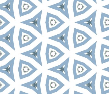 Dikişsiz geometrik süs vektör deseni. Soyut arka plan