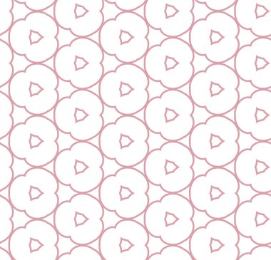 Dikişsiz geometrik süs vektör deseni. Soyut arka plan