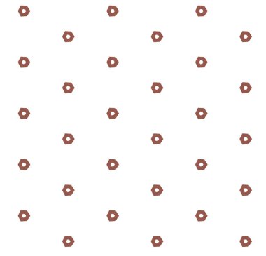 Dikişsiz geometrik süs vektör deseni. Soyut arka plan