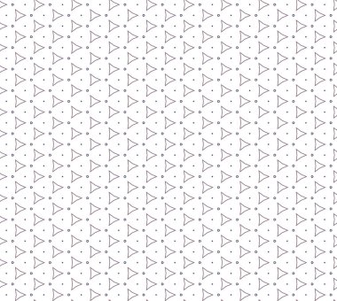 Geometrik süslemeli vektör deseni. Kusursuz tasarım dokusu.