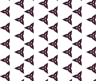 Geometrik süslemeli vektör deseni. Kusursuz tasarım dokusu.