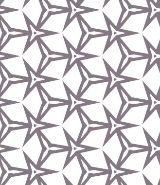 geometrik süsleme biçiminde kusursuz vektör deseni