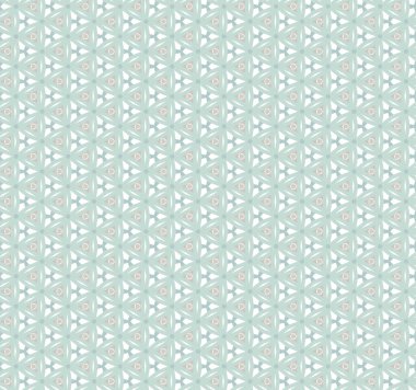 geometrik süsleme biçiminde kusursuz vektör deseni